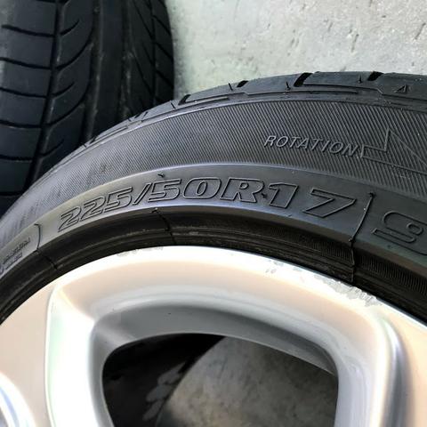Rodas Originais Audi A5 Aro 17 5x112 + Pneus Bridgestone Novos - Foto 5