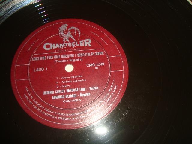 Theodoro Nogueira, Viola Brasileira, Lp vinil excelente conservação - Foto 5