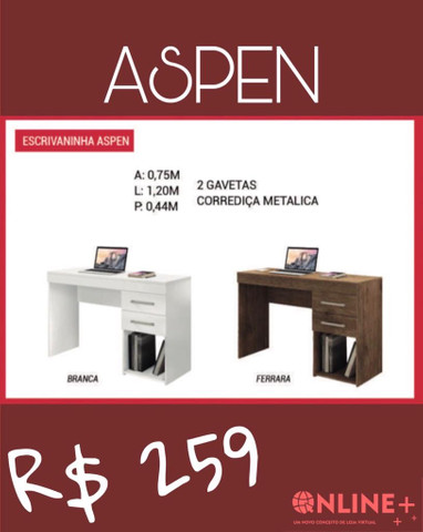 Escrivaninha Aspen