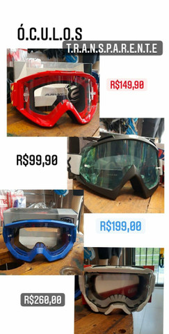 Oculos transparente