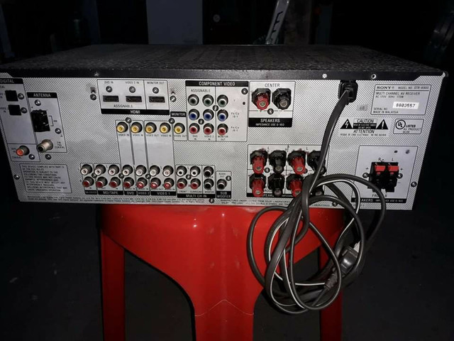 Receiver Sony str-k900 com defeito - Foto 2