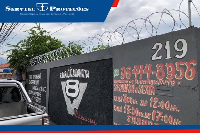  Cerca concertina a Nível Militar de Qualidade - Foto 2