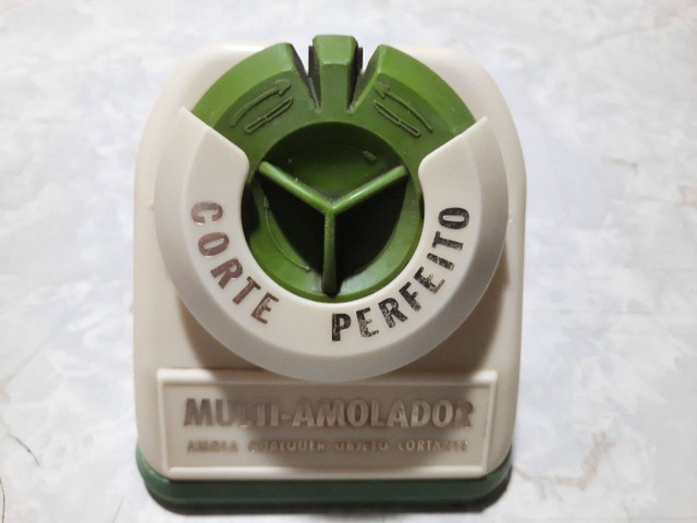 Multi - Amolador Corte Perfeito para facas e tesouras . K-Tel de Brasil Ltda. Antigo.   - Foto 4
