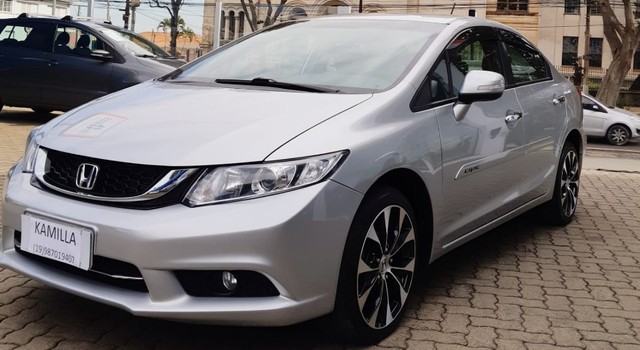 HONDA CIVIC 2.0 2015 LXR FLEX 4P AUTOMÁTICO LINDO CARRO APENAS R$ 72.900,00