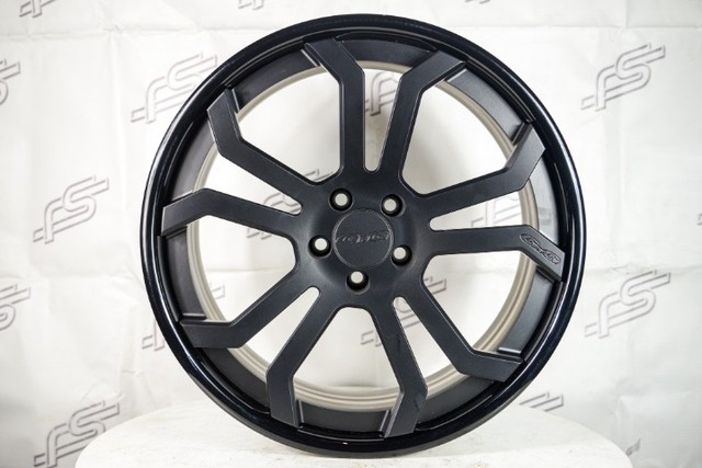 Jogo De Rodas GFG Aventa forged  Preto Fosco 5x112/5x120 -20x9,5 e 21x13 aros 20/21 - Foto 3