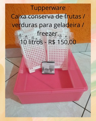 Tupperware caixa conserva