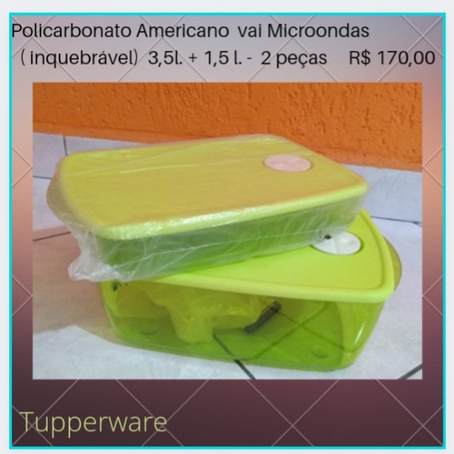 Tupperware policarbonato