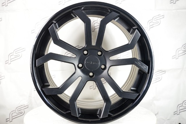 Jogo De Rodas GFG Aventa forged  Preto Fosco 5x112/5x120 -20x9,5 e 21x13 aros 20/21