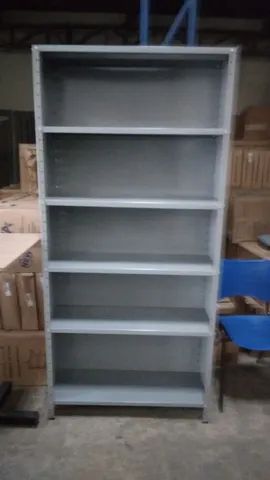 Estante de aço 0,30 cm fechada no fundo e laterais.( Novas )Lê a descrição - Foto 3