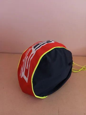 Capacete LS2 FF358 Preto com Roxo fosco  - Foto 6