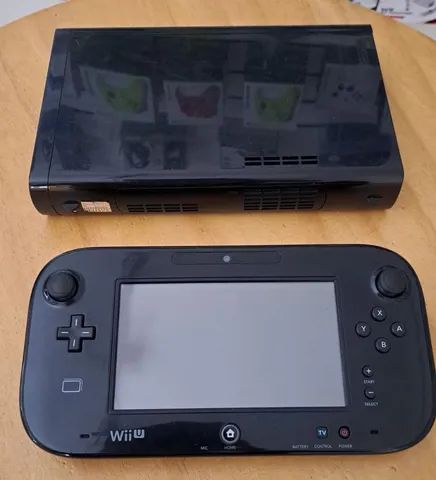 Console Nintendo Wii U Deluxe Black 32Gb (Com Caixa) (Seminovo