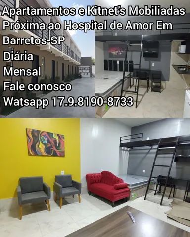 Apartamentos Kitnet's Próx.Hospital Amor (LEIA A DESCRIÇÃO)