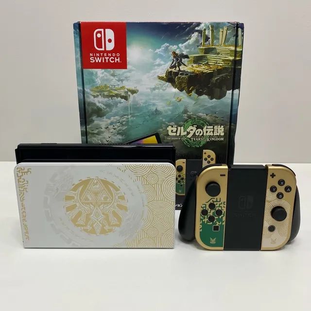 Nintendo Switch OLED Edição Tears of the Kingdom (Mercado Livre) - Nintendo  Barato