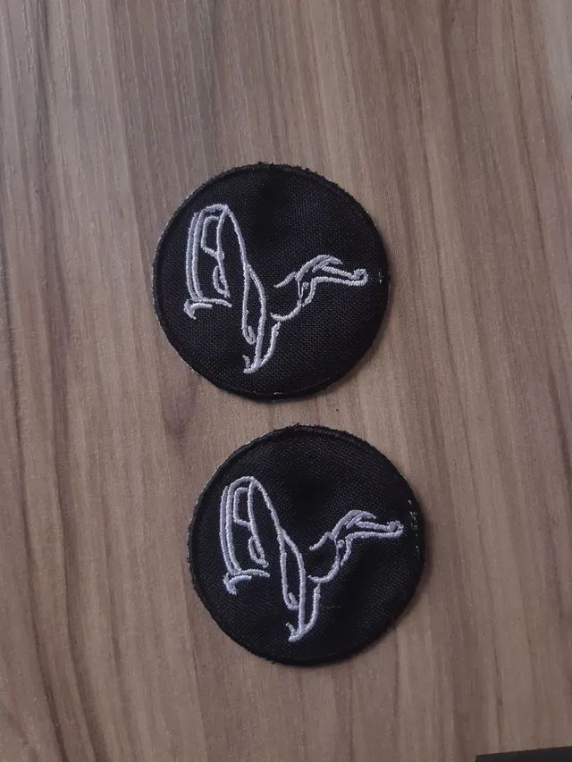 Tags aplique bordado 