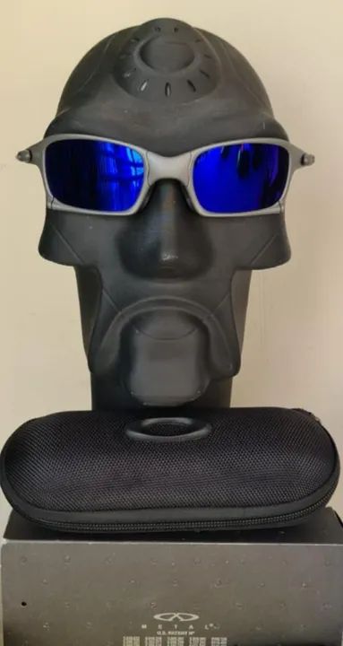 Óculos De Sol Oakley X-squared X-metal Neon Blue Acessórios