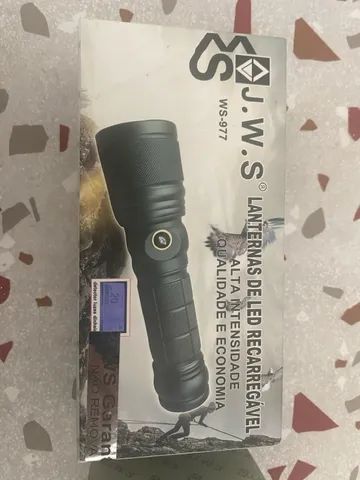 Lanterna Tática com Luz Negra e Luz Branca Equipada com Led - Foto 3