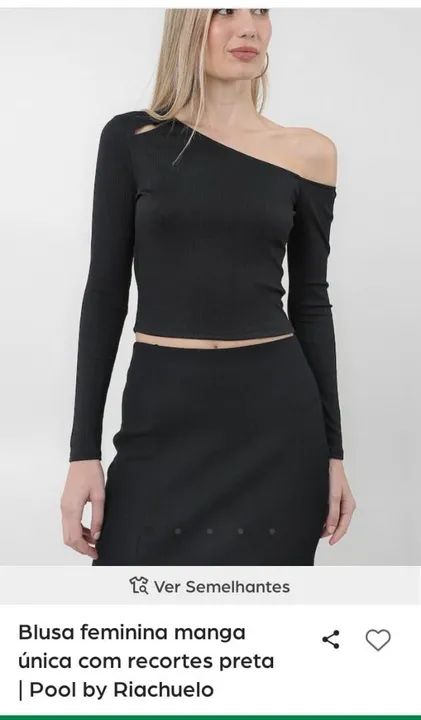 Blusa feminina. 