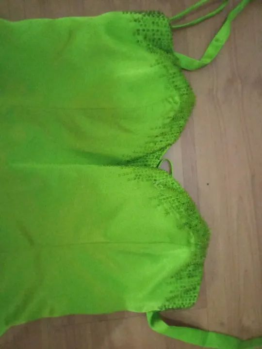 Vestido longo verde - Tamanho M - Foto 4