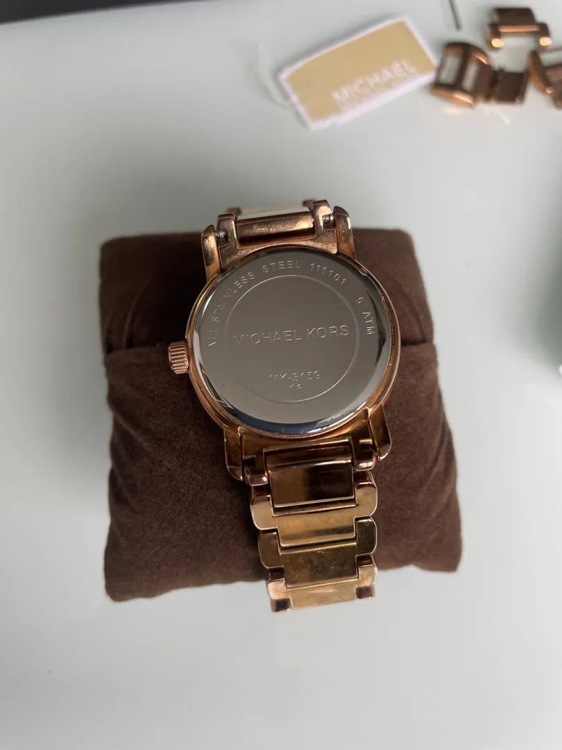 Relógio Feminino Original Michael Kors Cor Rose - Foto 4