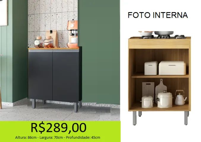 Armario balcão  - Foto 2