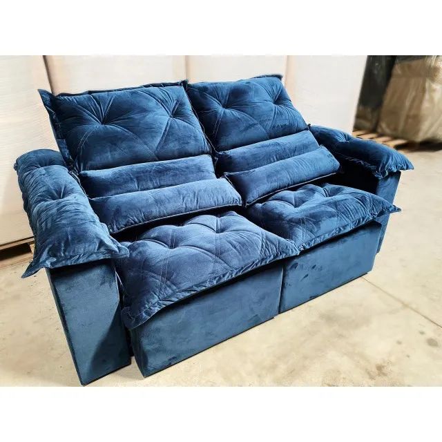 Sofá retrátil reclinável Luiso - Foto 5