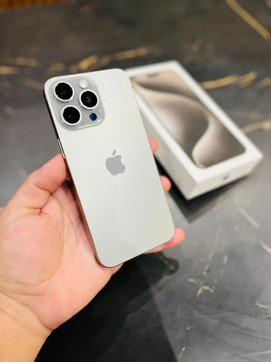 iphone 15 pro maxx 256gb sem detalhes / somos a número 1  - Foto 3