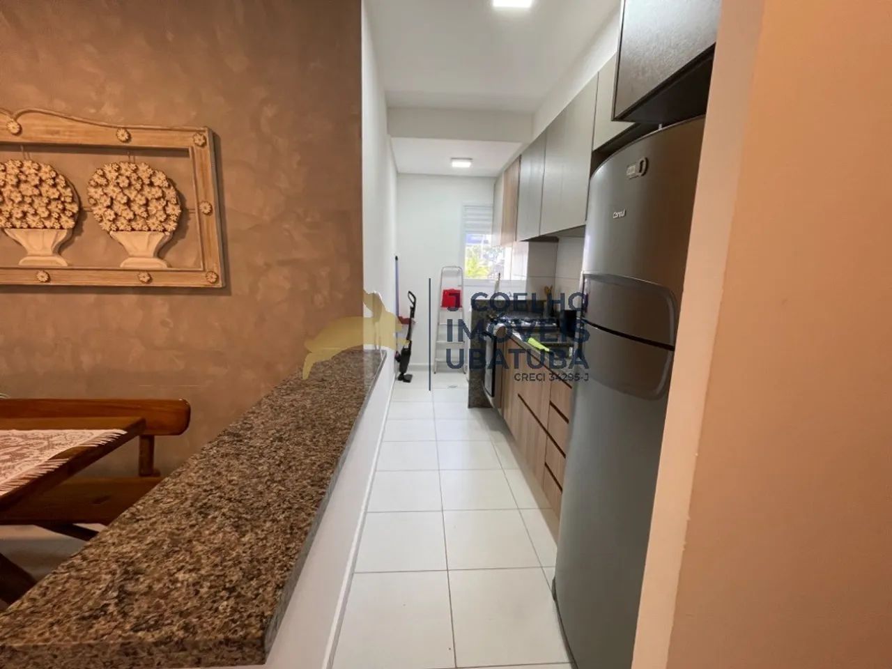 Apartamento com 2 dormitórios sendo 1 suíte, varanda gourmet à venda no Itaguá - Ubatuba S - Foto 5