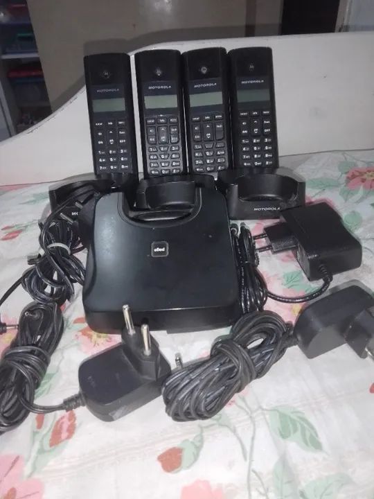 Telefone sem fio com ramais Motorola NEO50  - Foto 6