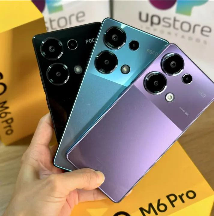 Xiaomi Poco M6 PRO 512/12GB em promoção. Novo lacrado com garantia e pronta entrega. - Foto 2