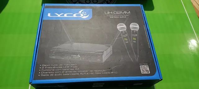 Microfone Sem Fio Lyco Duplo De Mão  - Foto 3