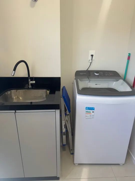 Apartamento Temporada - novo , duas quadras do mar, acomoda até 8 pessoas. - Foto 7