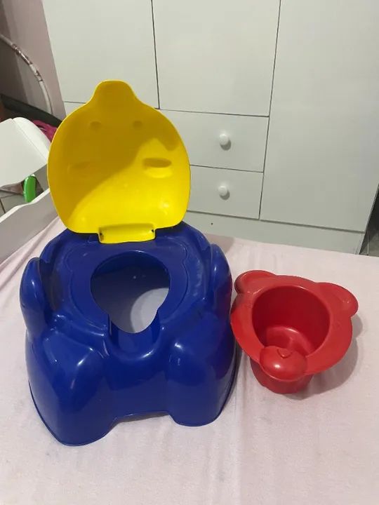 Troninho pinico urso infantil e assento redutor infantil  - Foto 4