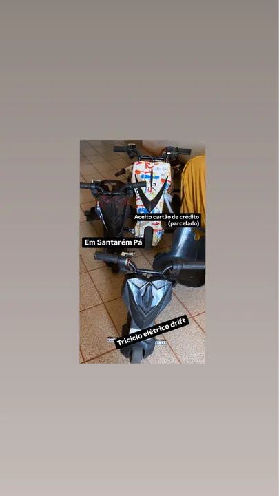 Triciclo elétrico drift em Santarem - Foto 2