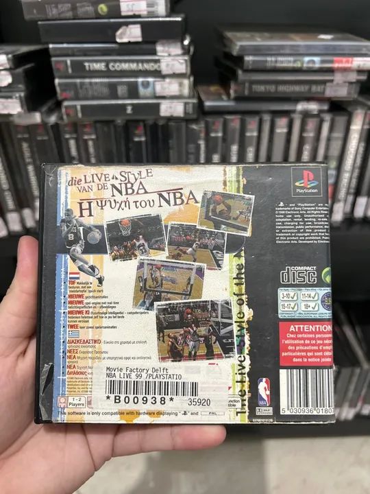 NBA Live 99 - Playstation - Jogo Original - Foto 3