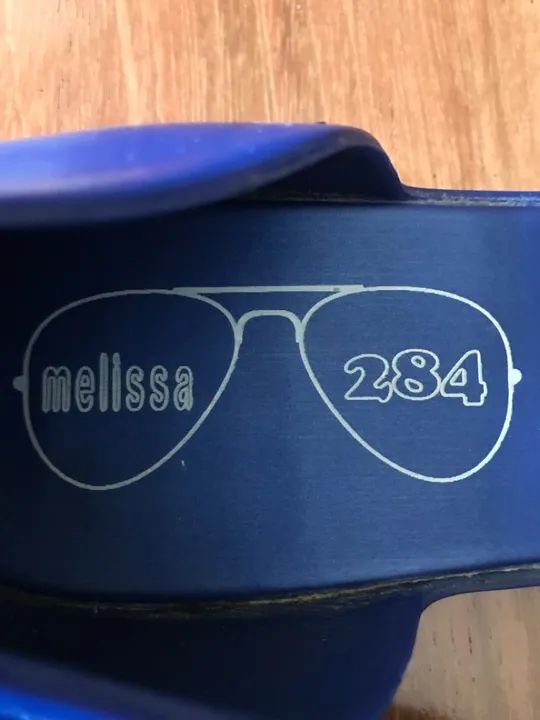 Sandálias Melissa 264 Azul 38 - Foto 2
