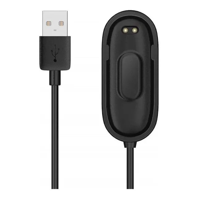 Cabo Carregador para relógio Smartwatch Mi Band 4 Usb 15 Cm - Foto 4