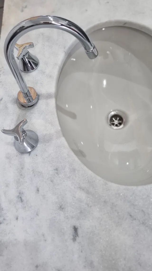 Pia mármore branco Espírito Santo - Foto 6