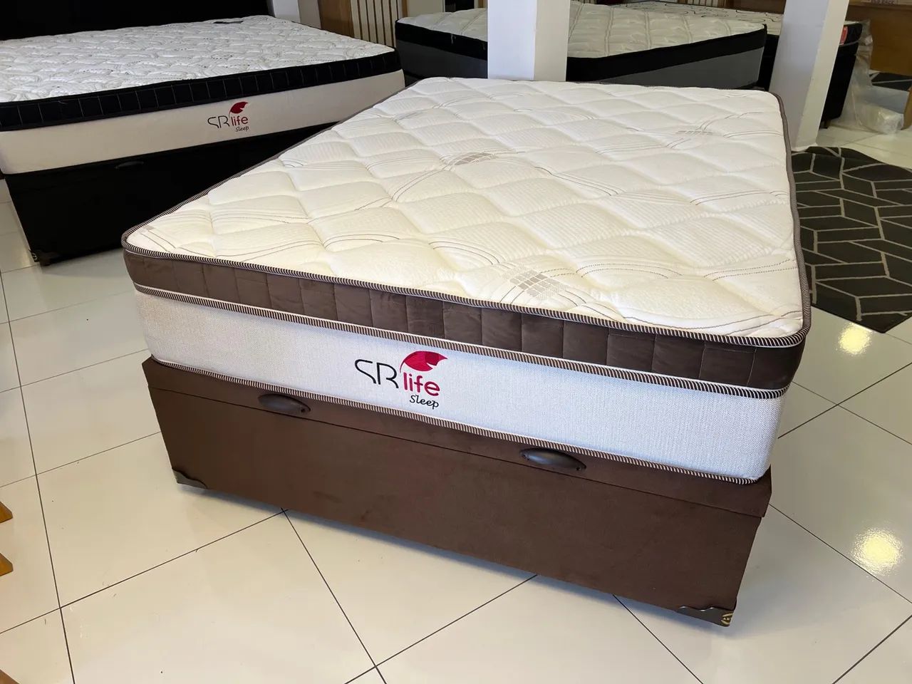 Cama Casal com Base Baú  - Foto 4
