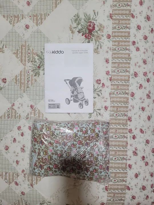 Carrinho de Bebê Kiddo - Preto Ótimo Estado e higienizado - Foto 3