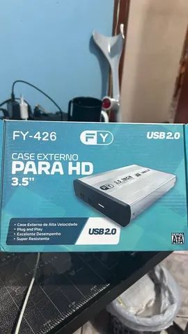 Case para hd 3,5 computador grande com fonte 