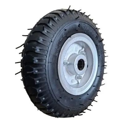 RODA C/PNEU/CAMARA 250X 4 ARO METALICO - Foto 2
