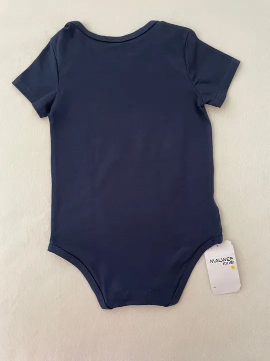 Body azul Malwee - Novo - 3 anos - Foto 2