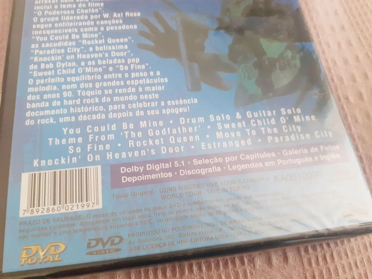 DVD Guns N' Roses - Use Your Illusion II World Tour - Live In Tokyo - Foto 5