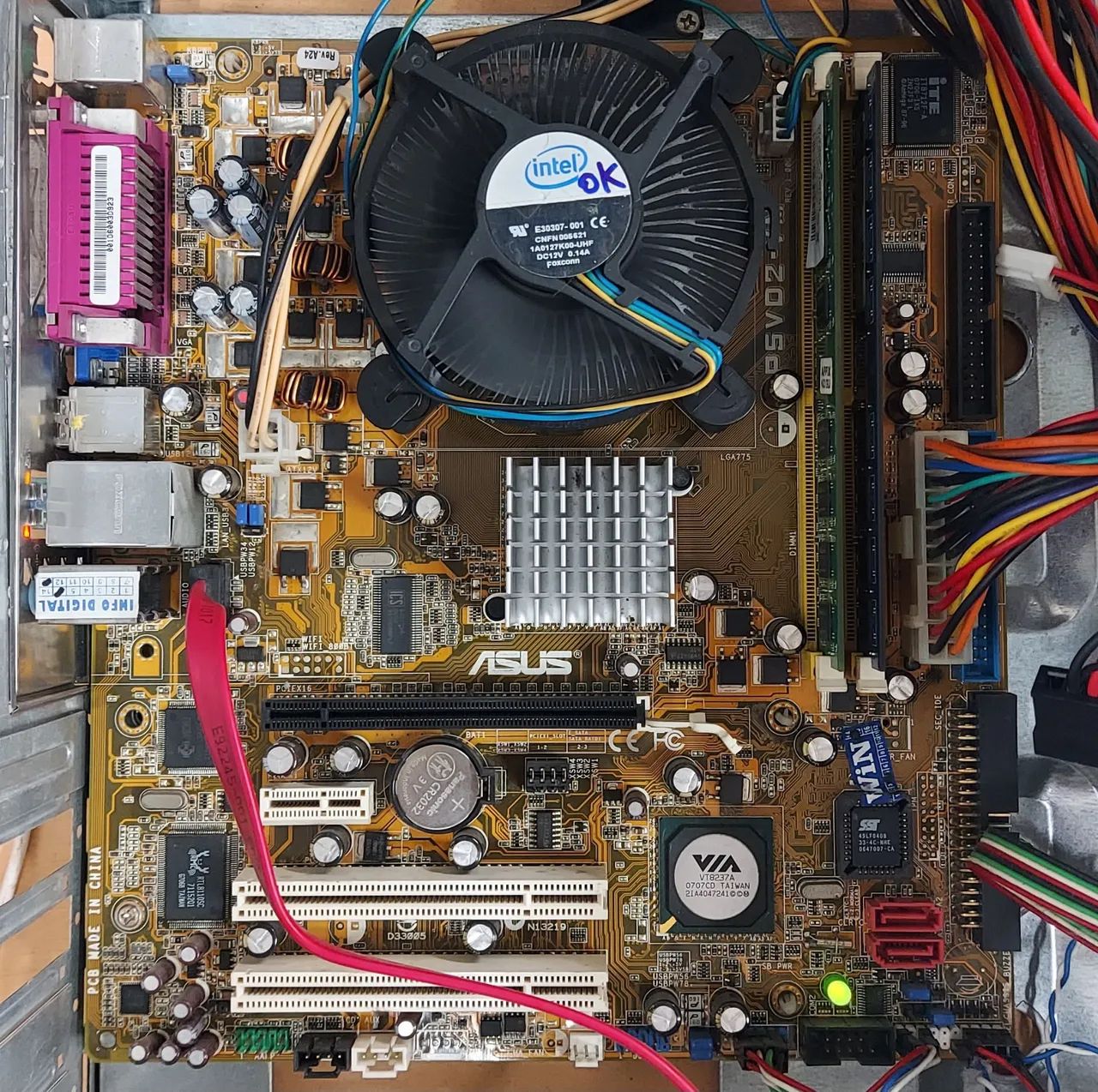 Kit Intel Core 2 Duo + Placa mãe asus + Hd Seagate 1 Tera - Foto 3