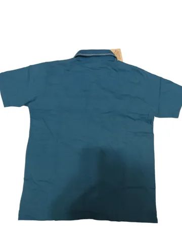 Camisa Mci Polo Masculina Algodão Azul Tamanho P Novo - Foto 4