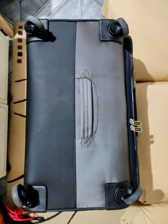 Mala Samsonite 28KG Preto e Cinza - Foto 5