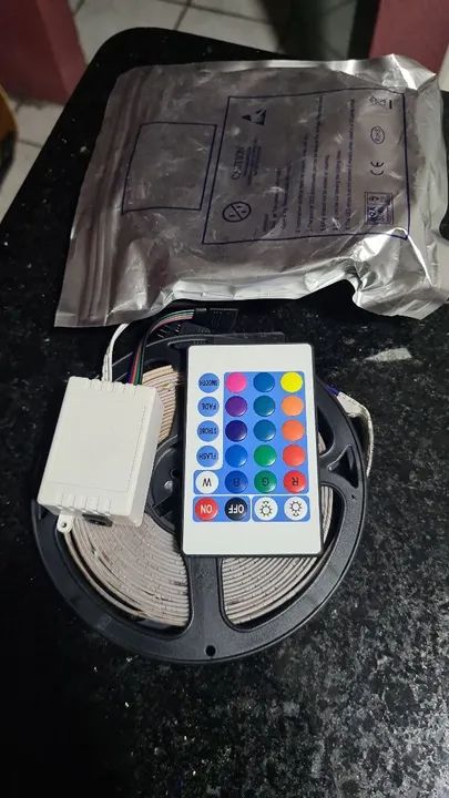 Fita LED RGB com Controle Remoto - Foto 2