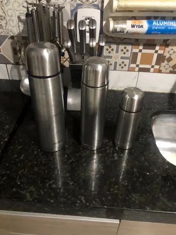 Garrafas térmicas inox 