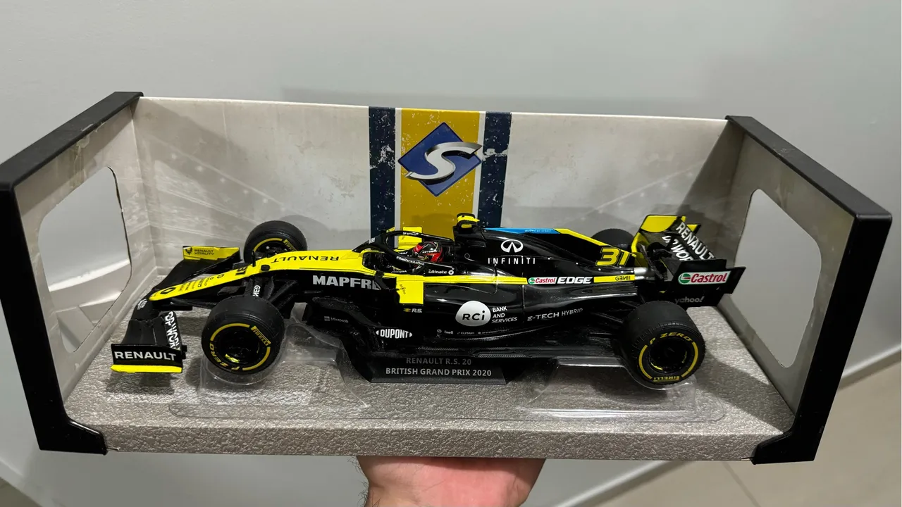 Miniatura Fórmula 1 Renault 1/18