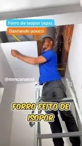 Reboco térmico com isopor  - Foto 4